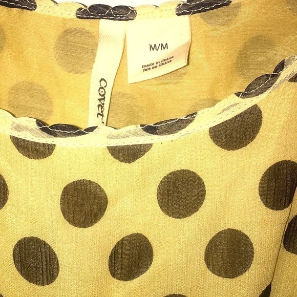 ❤️ COVET PLEATED MAXI DRESS IN COFFEE POLKA DOT - Picture 6 of 8